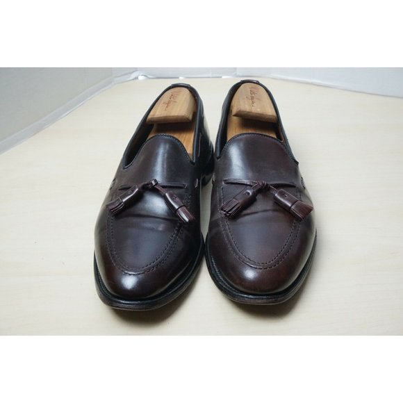 Allen Edmonds Grayson Shell Cordovan Model 8287 Tassle Loafers Sz 11B - Picture 2 of 10